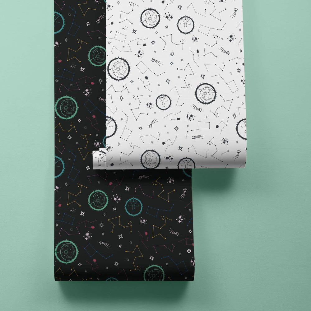 There's A Star For Everyone Wallpaper - Moon Grey - Lust Home - LH900092 - Premier Wallcovering