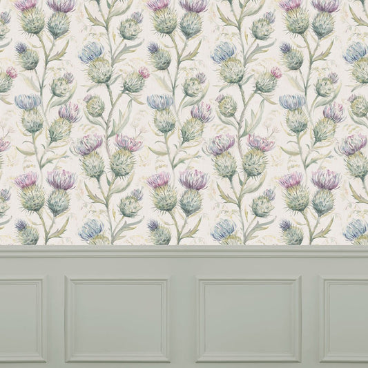 Thistle Glen Wallpaper - Spring - Voyage Maison - THISTLE/WPO/SPR - Premier Wallcovering