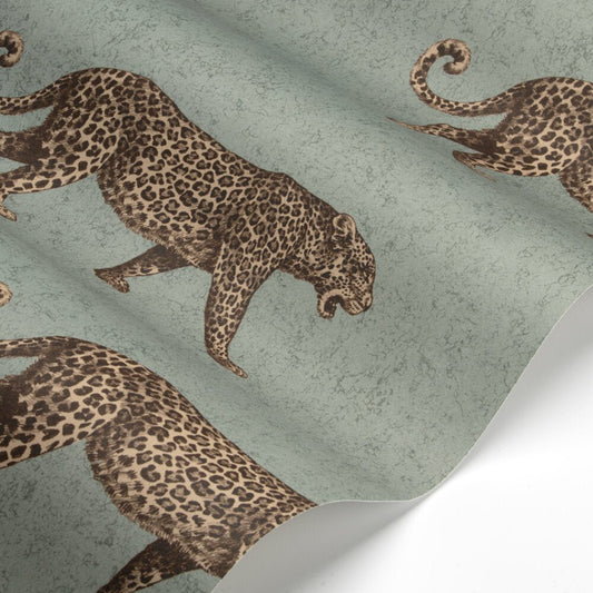 Thoresby Wallpaper - Duckegg - Timothy Wilman - TW2484 - Premier Wallcovering