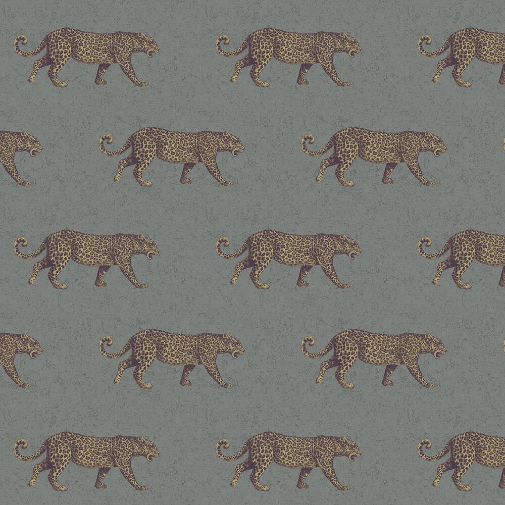 Thoresby Wallpaper - Teal - Timothy Wilman - TW2487 - Premier Wallcovering