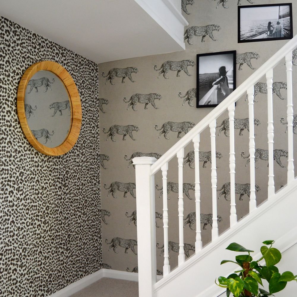 Thoresby Wallpaper - Stone - Timothy Wilman - TW2486 - Premier Wallcovering