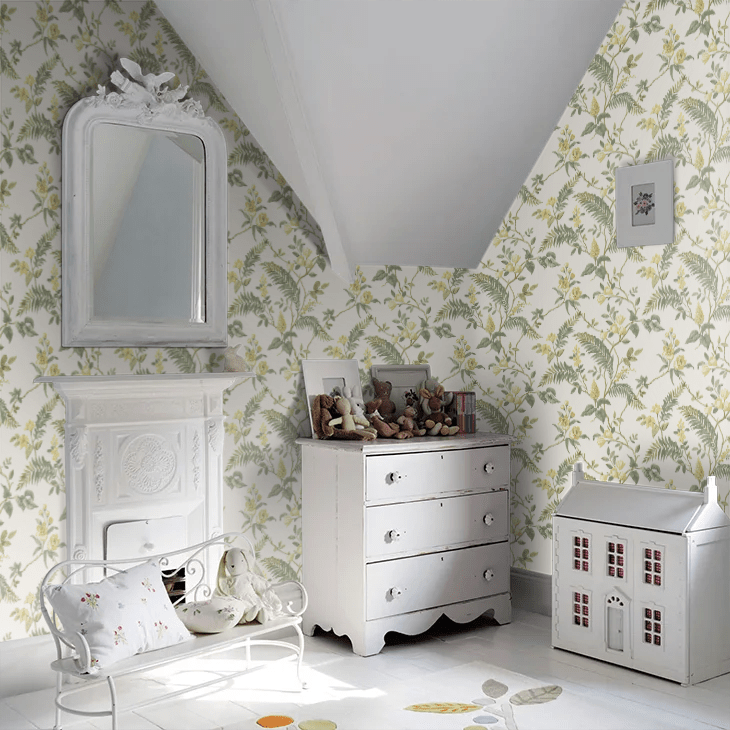Thornleigh Wallpaper - Lemon Drift - Timothy Wilman - TW2567 - Premier Wallcovering