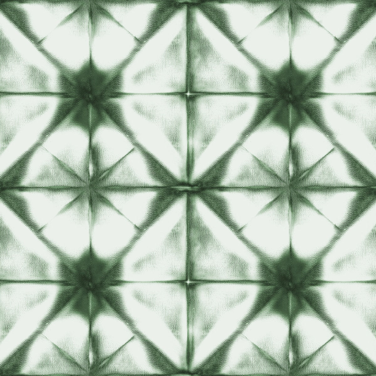 Tie Dye Kaleidoscope Wallpaper - Green - Rebel Walls - R18543 - Premier Wallcovering
