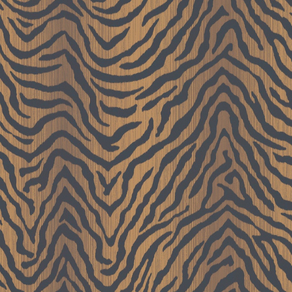 Tiger Wallpaper - Espresso - Warner House - Premier Wallcovering