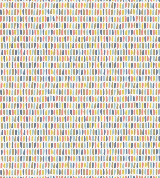 Tikku Wallpaper - Grapefruit / Sunshine / Ink - NNOU111527 - Scion - Premier Wallcovering