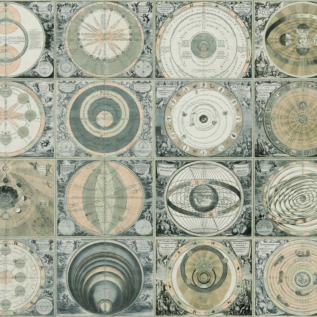 Tiny Solar System Wallpaper - Triangulum - Rebel Walls - R18578 - Premier Wallcovering