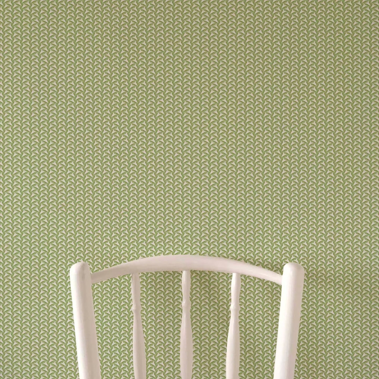 Tiny Tulips Wallpaper - Green - Ottoline - W/TTUL/101/4 - Premier Wallcovering