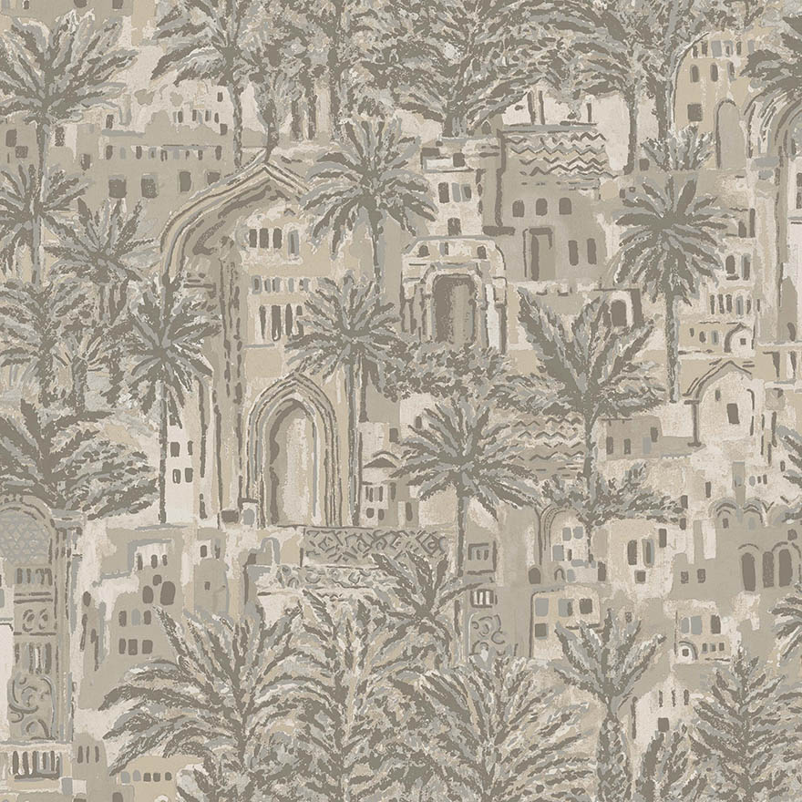 Tipaza Wallpaper - Beige - Holden Décor - 65833 - Premier Wallcovering