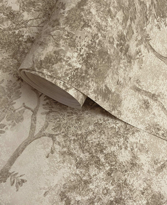 Tipu Bead Wallpaper - Taupe - Holden Décor - 99500 - Premier Wallcovering