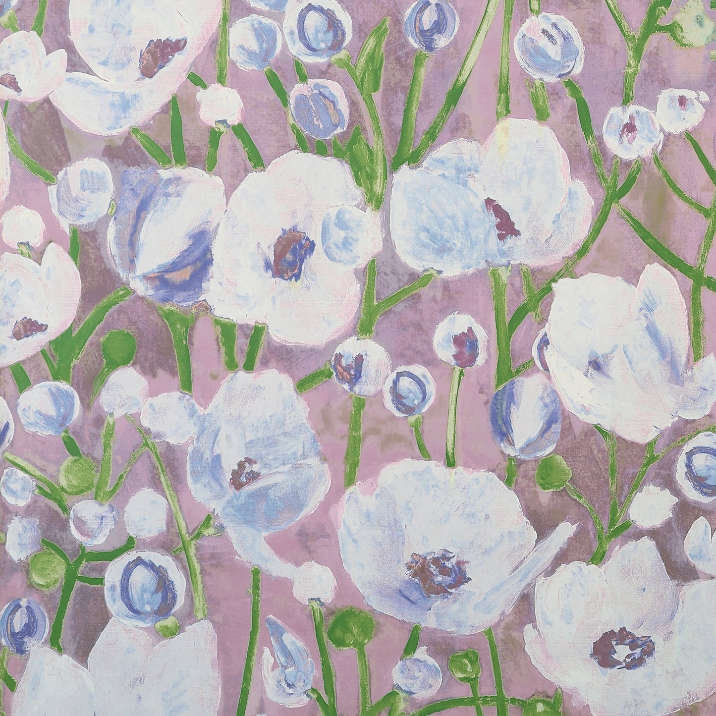 Tivoli Wallpaper - Lavender - Thibaut - T45017 - Premier Wallcovering