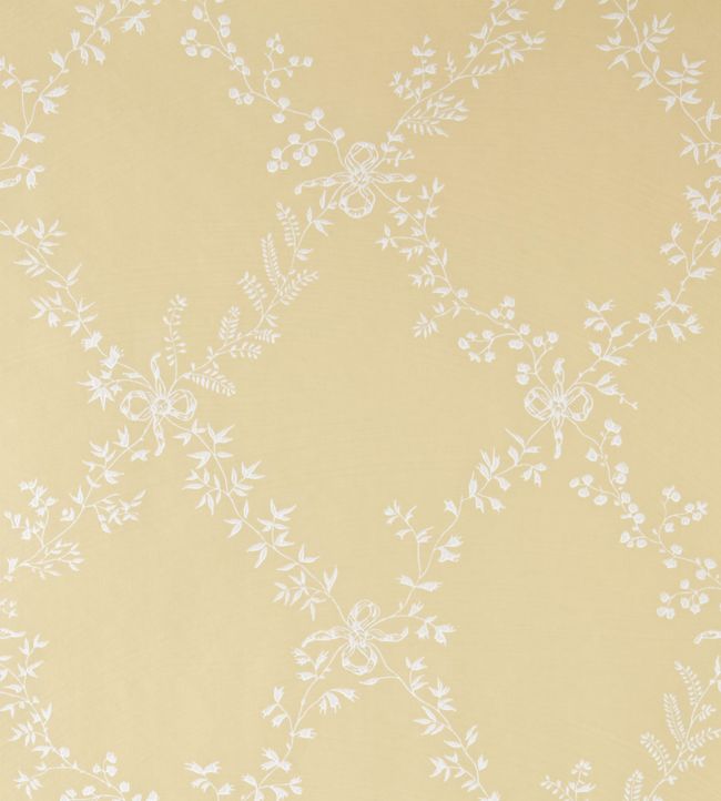 Toile Trellis Wallpaper - Dorset Cream - 644 - Farrow & Ball - Premier Wallcovering