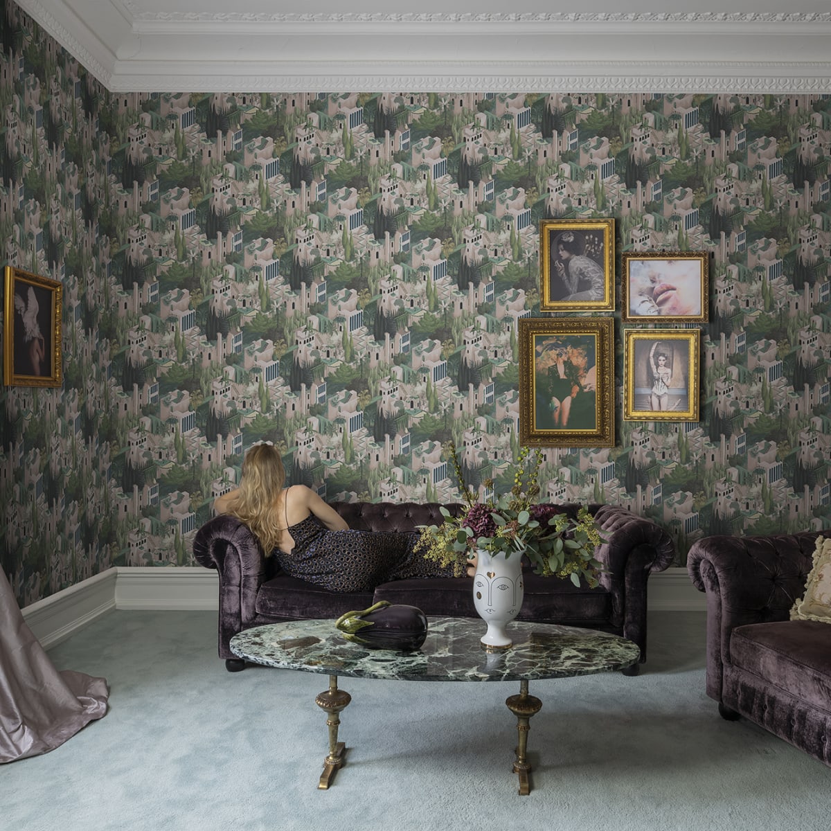 Toledo Wallpaper - Lemonade - Rebel Walls - R17512 - Premier Wallcovering