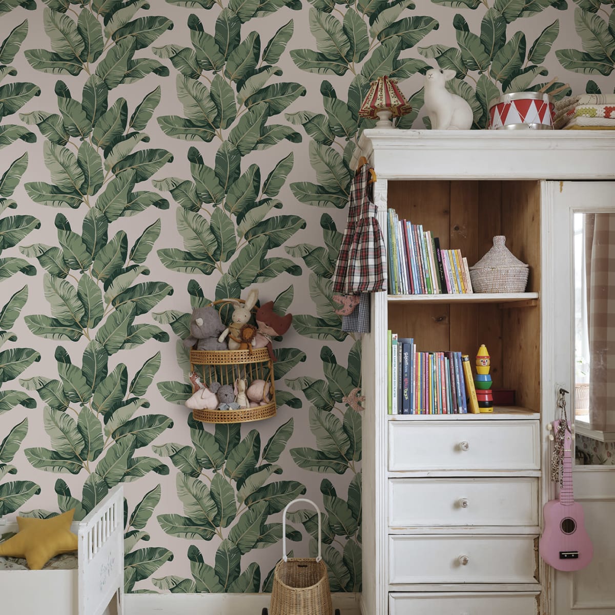 Tom Wallpaper - Emerald - Sandberg - S10435 - Premier Wallcovering