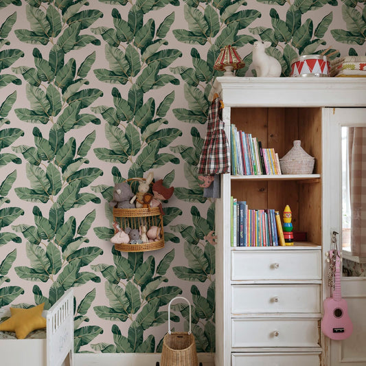 Tom Wallpaper - Emerald - Sandberg - S10435 - Premier Wallcovering