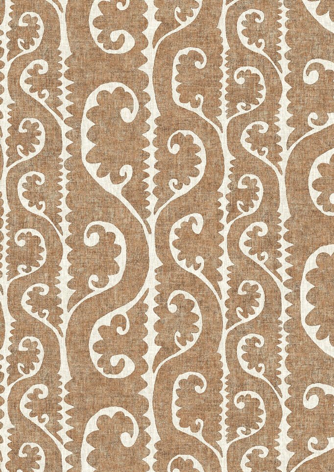 Totem Wallpaper - Ginger - Lewis & Wood - Premier Wallcovering