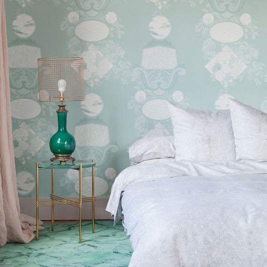 Totem Wallpaper - Jade - Graham & Brown - 102766 - Premier Wallcovering