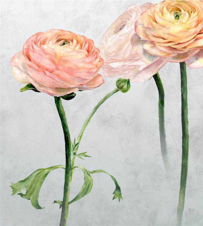 Tourangelle Scene 1 Wallpaper - Peony - PDG1099/01 - Designers Guild - Premier Wallcovering