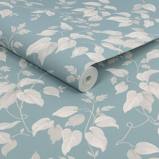Trail Flower Wallpaper - Duck Egg - Next - 118258 - Premier Wallcovering