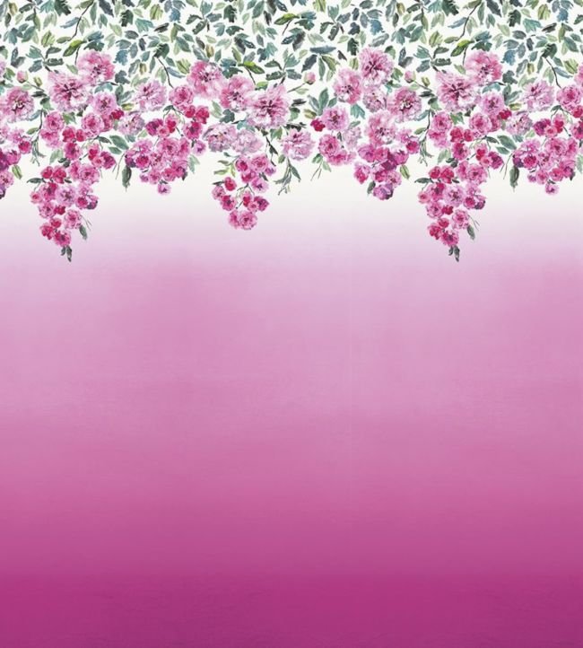 Trailing Rose Wallpaper - Peony - PDG656/01 - Designers Guild - Premier Wallcovering