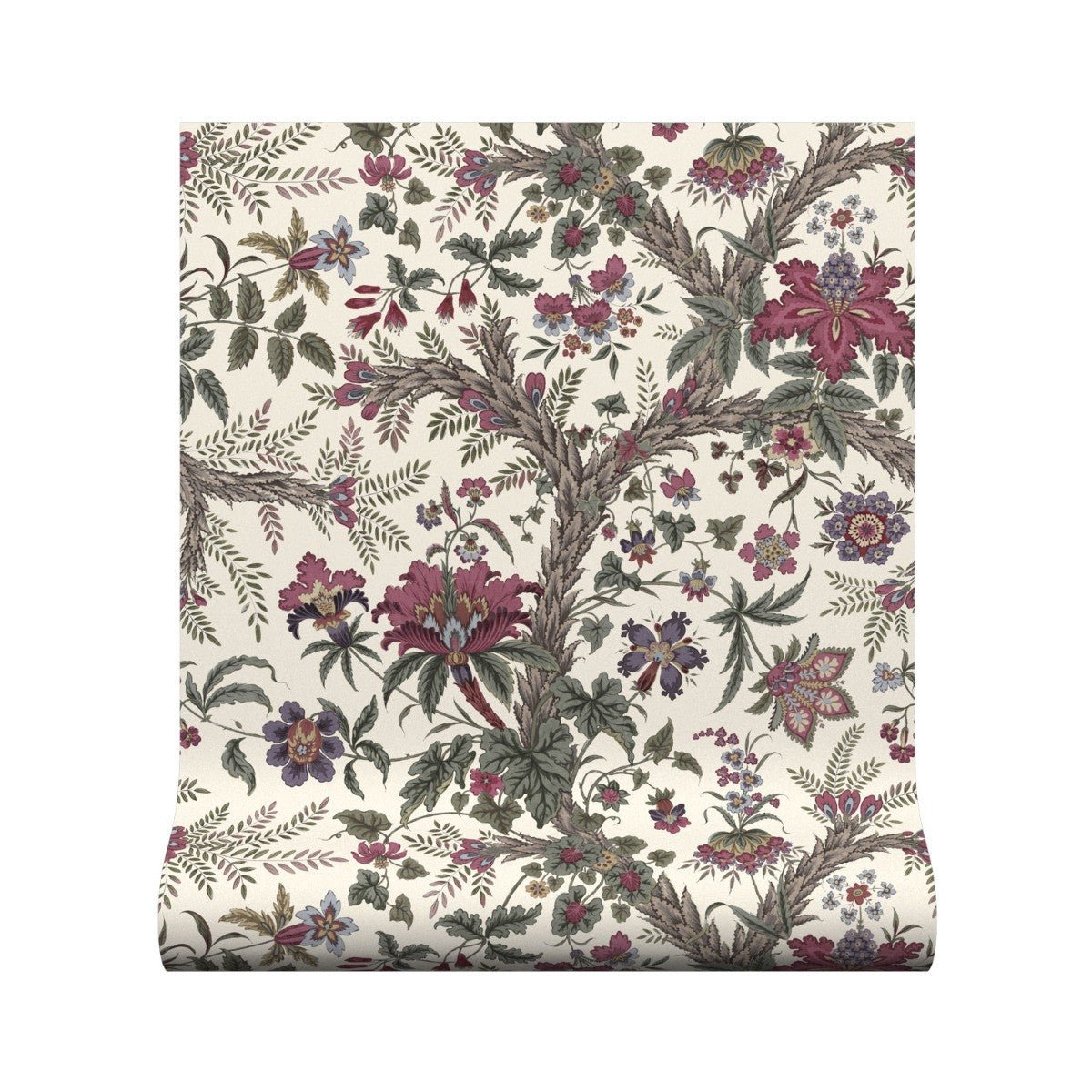 Tree Of Life Wallpaper - Sienna - Warner House - Premier Wallcovering