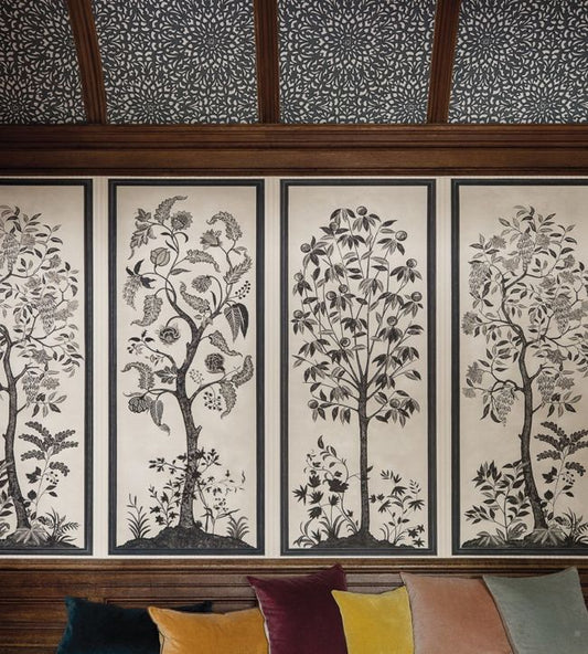 Trees of Eden Paradise Wallpaper - Charcoal & Parchment - 113/14042 - Cole & Son - Premier Wallcovering