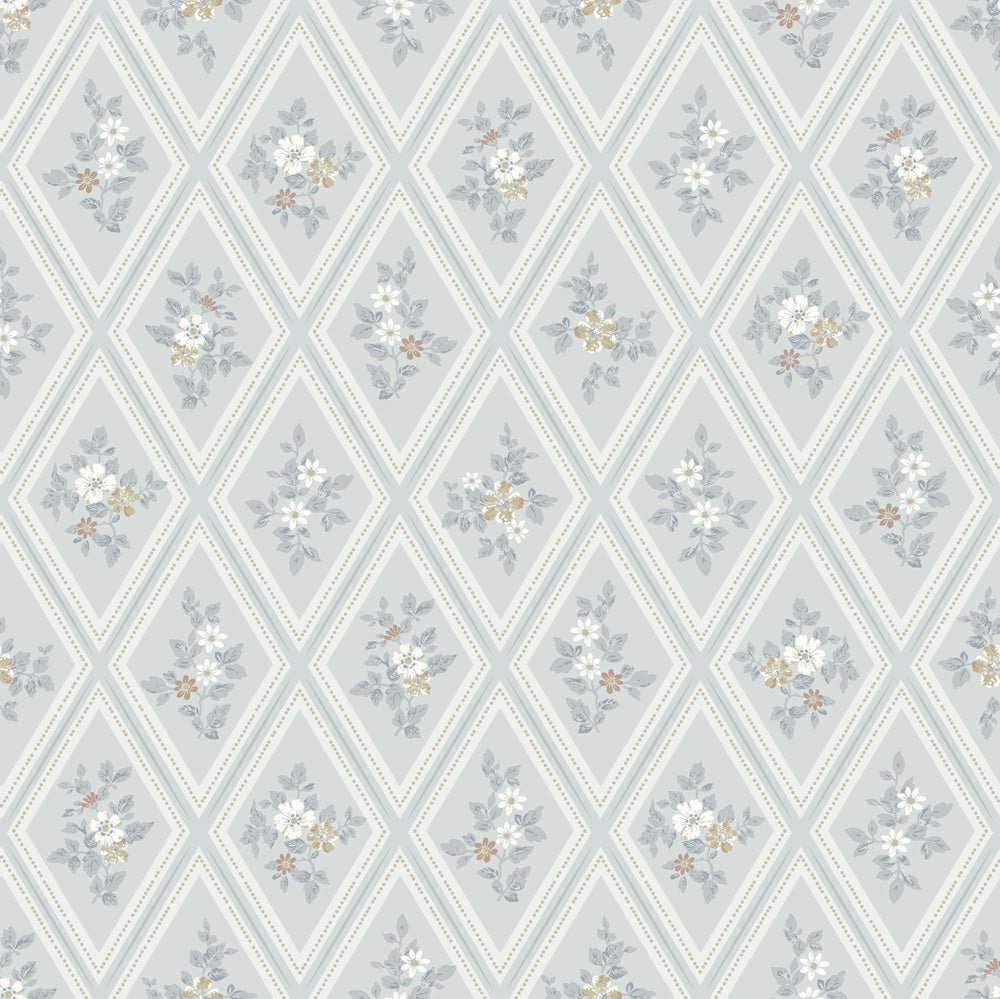 Trellis Wallpaper - Green - Midbec - 16015 - Premier Wallcovering