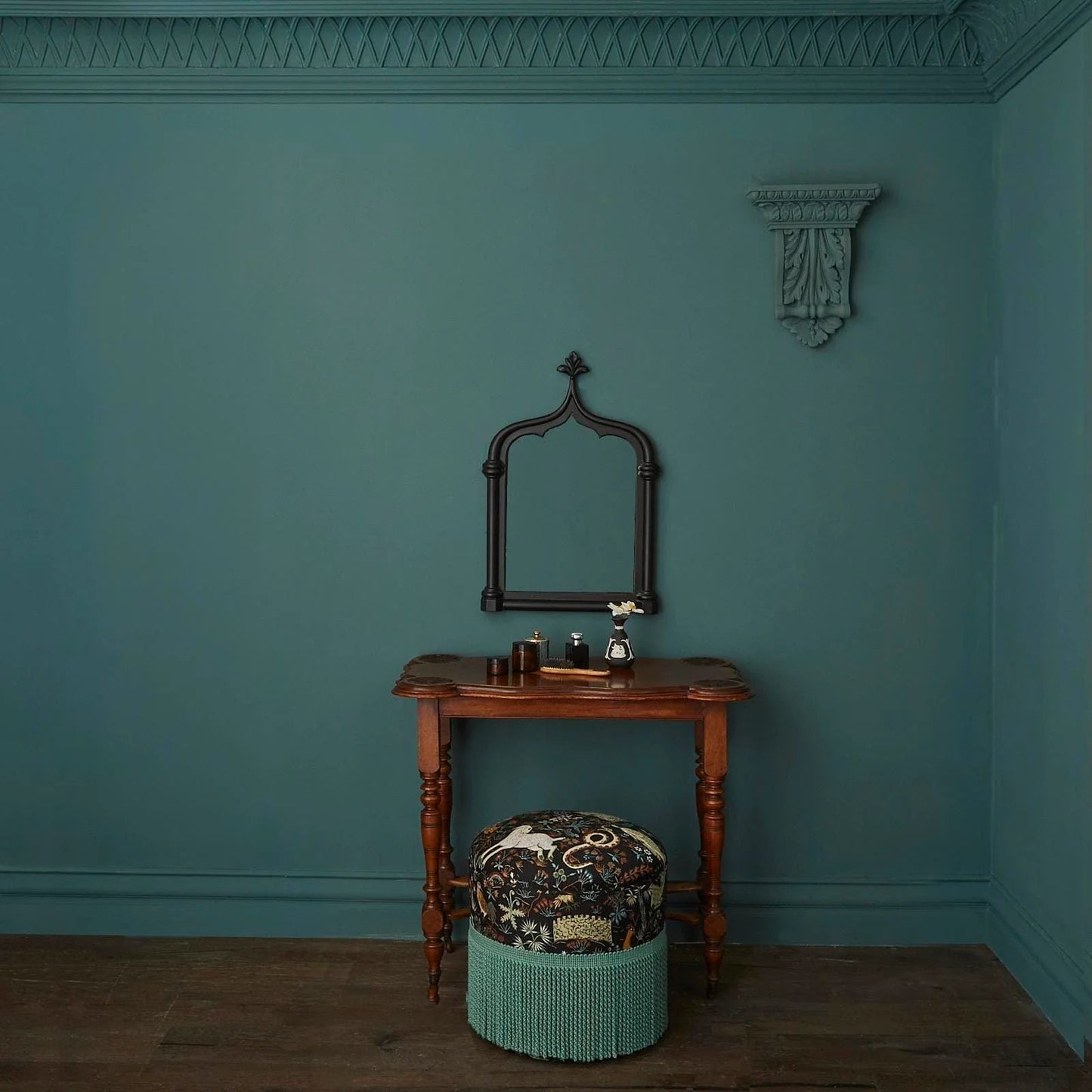 Trematonia Jacquard Fabric - Onyx - House of Hackney - 1-FA-TRE-JQ-ONX-XXX-XXX - Premier Wallcovering