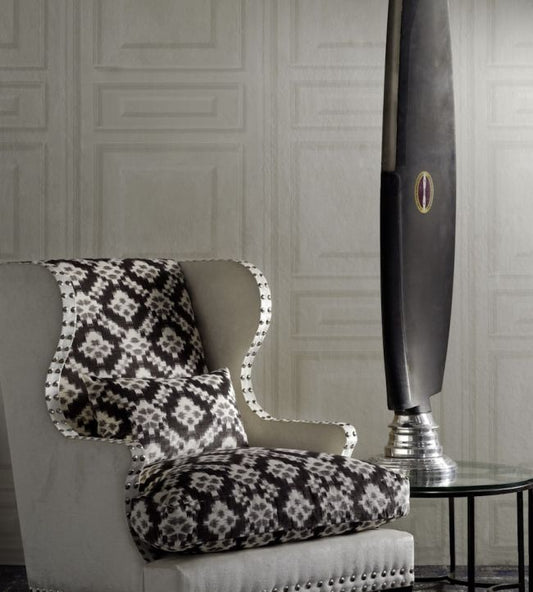 Trianon Wallpaper - Taupe - Andrew Martin - ATTTRTA - Premier Wallcovering