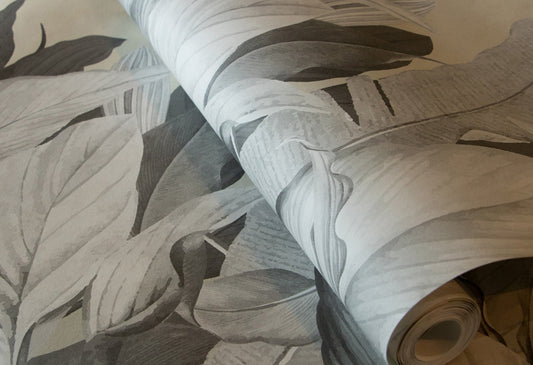 Tropical Forest Wall Mural - Almond - Hohenberger - 18000 - Premier Wallcovering