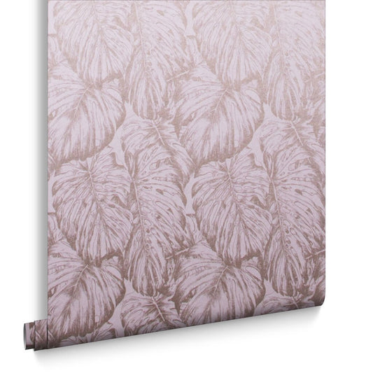 Tropical Wallpaper - Blush - Graham & Brown - 103767 - Premier Wallcovering