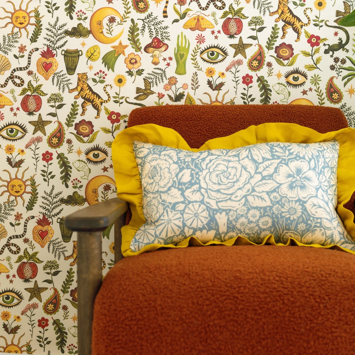 Trove Wallpaper - Gold - Wear The Walls - TRGH8076U52 - Premier Wallcovering