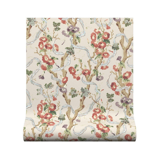 Trumpet Vine Wallpaper - Autumn - Warner House - Premier Wallcovering