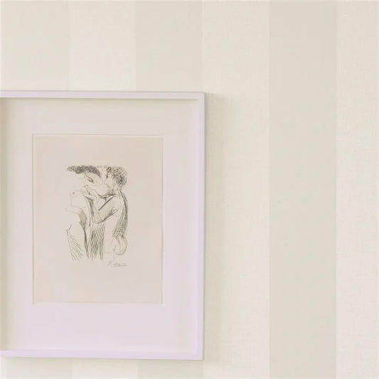 Tsuga Stripe Wallpaper - Travertine - P516/07 - Designers Guild - Premier Wallcovering