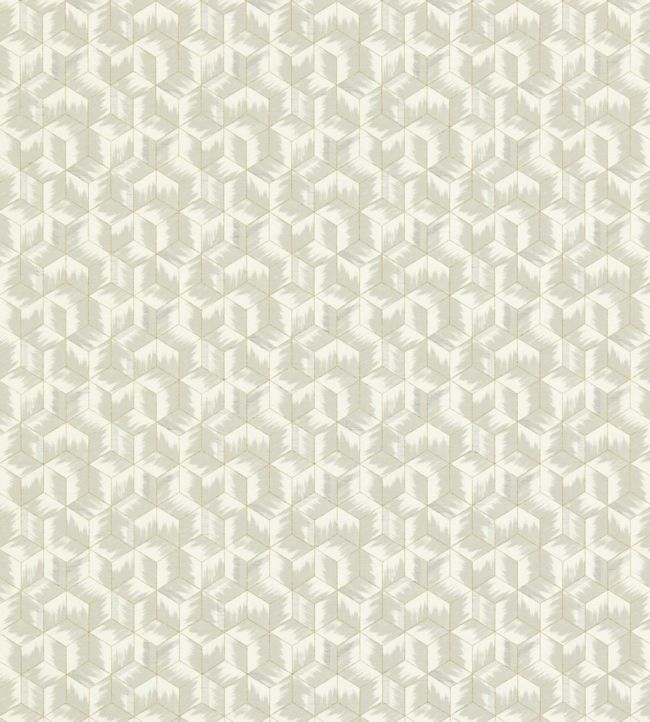 Tumbling Blocks Wallpaper - Empire Grey - ZRHW312891 - Zoffany - Premier Wallcovering