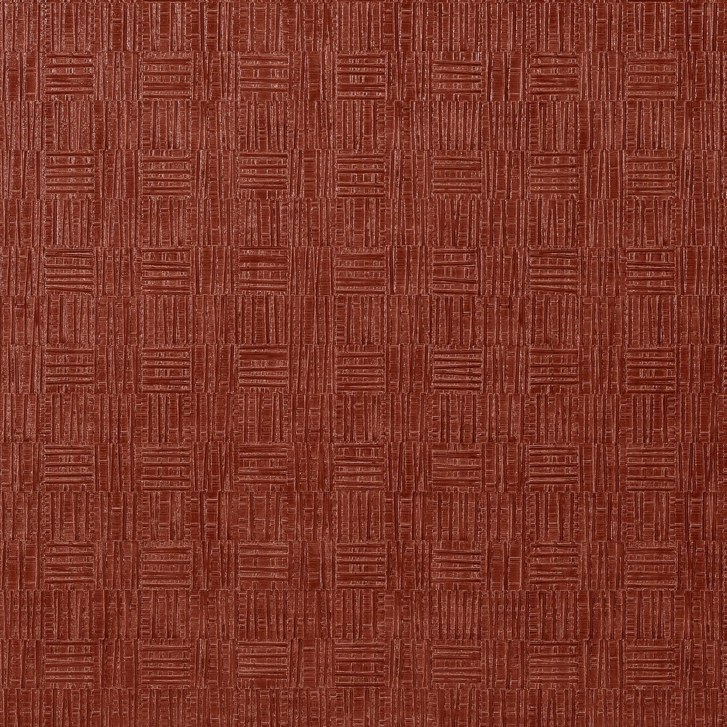 Tunica Basket Wallpaper - Red - Thibaut - T75087 - Premier Wallcovering