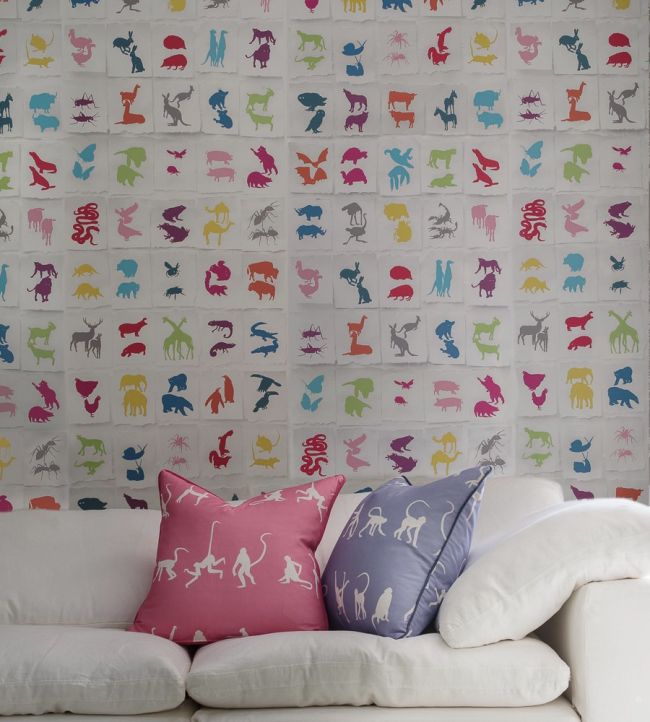 Two By Two Wallpaper - Multicolor - Andrew Martin - HFTBTMU - Premier Wallcovering
