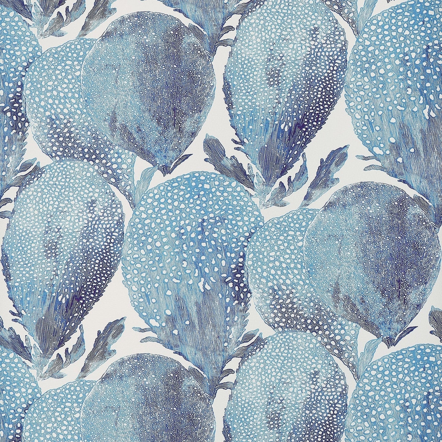 Under The Sea Wallpaper - Turquoise & Plum - Thibaut - T15823 - Premier Wallcovering