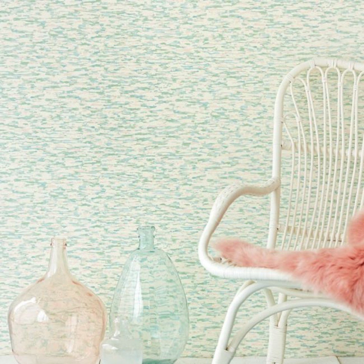 Upstream Masterpiece Wallpaper - Green - Eijffinger - 358042 - Premier Wallcovering