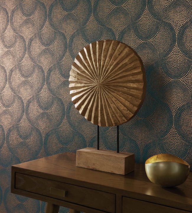 Uroko Wallpaper - Linen/ Ivory - Osborne & Little - W7556-03 - Premier Wallcovering