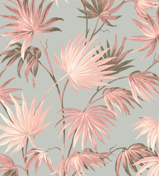 Va Va Frome Fabric - Blush Eau De Nil - Woodchip & Magnolia - WMF - 1003 - 02VD - Premier Wallcovering