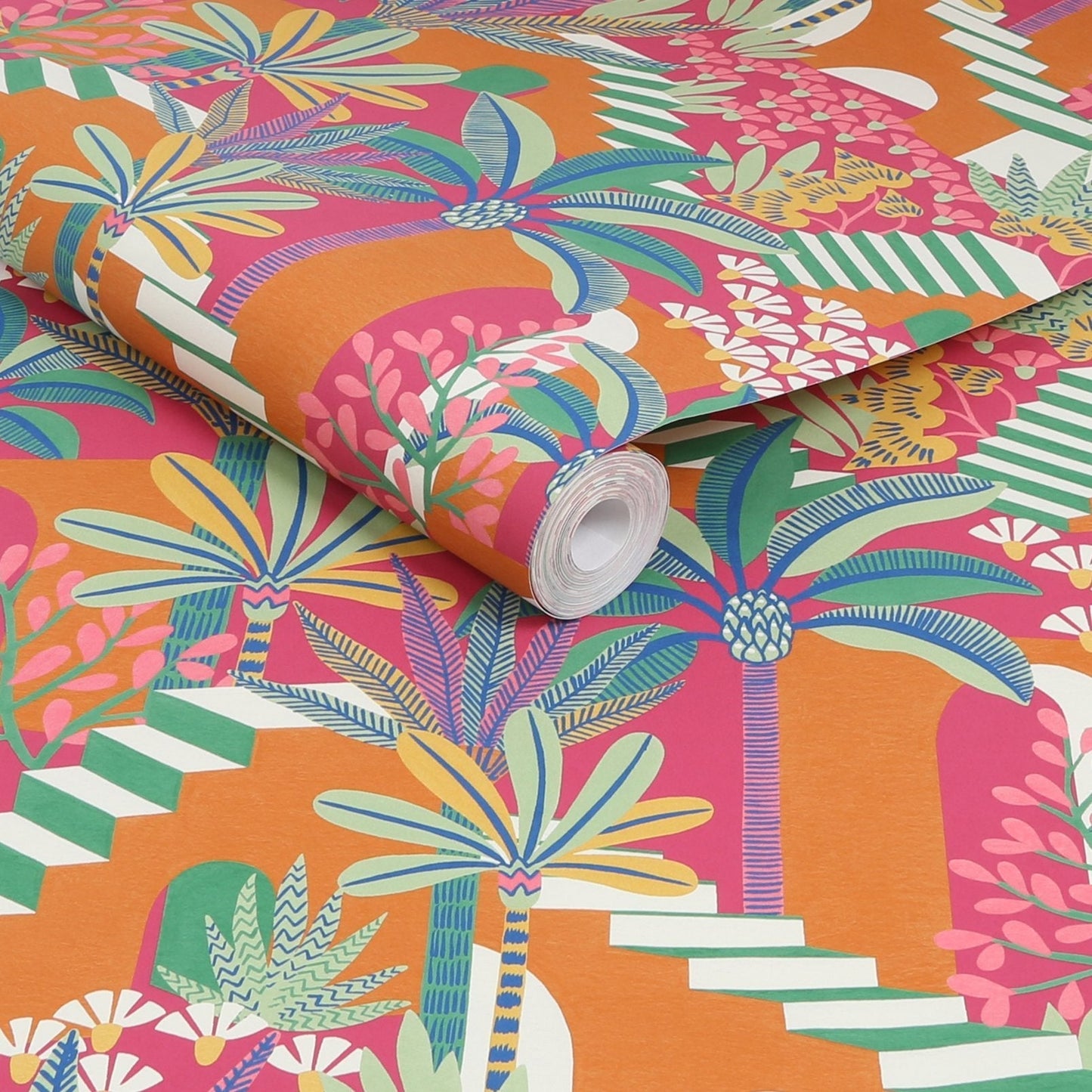 Vacay Wallpaper - Summer Heat - Envy - 122366 - Premier Wallcovering
