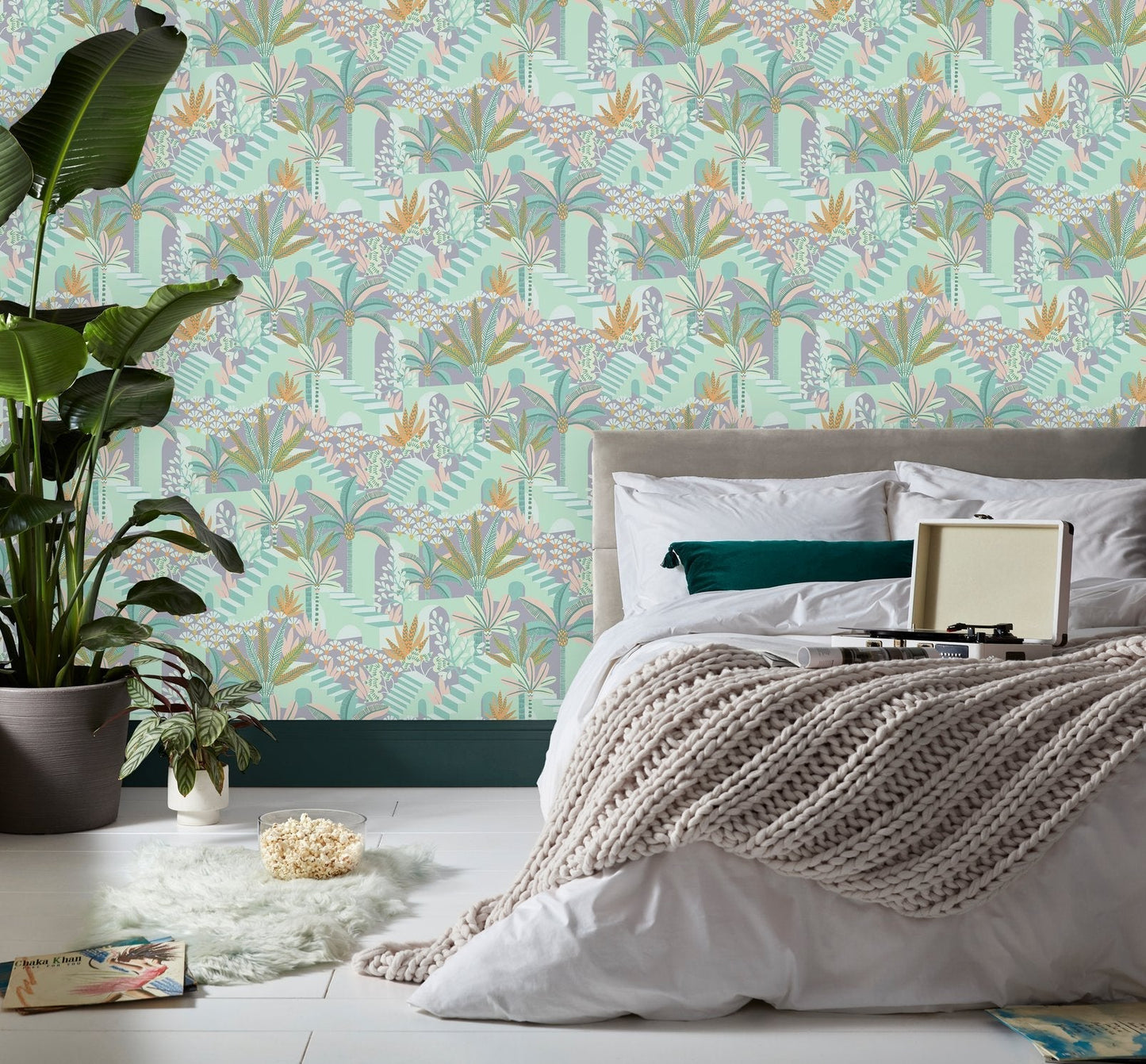 Vacay Wallpaper - Candy - Envy - 122364 - Premier Wallcovering
