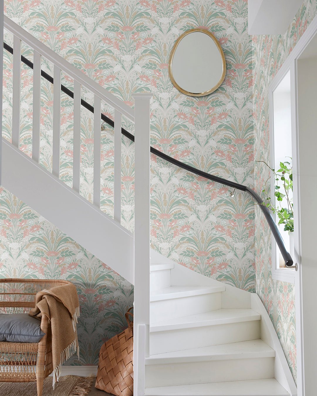 Värmdö Wallpaper - Beige/Gray - Midbec - 24119 - Premier Wallcovering