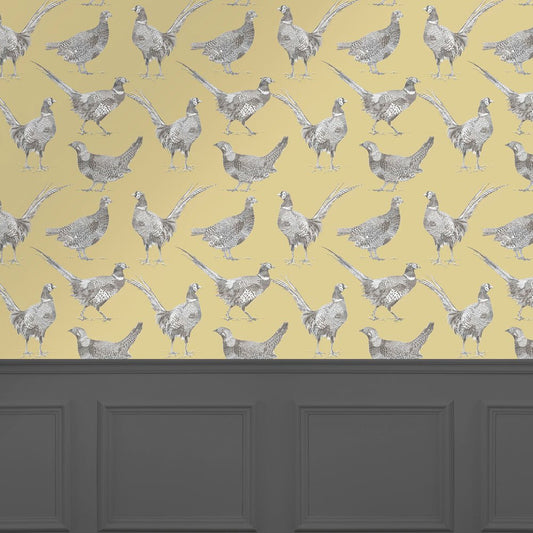 Venatu Wallpaper - Corn - Voyage Maison - VENATU/WPO/COR - Premier Wallcovering