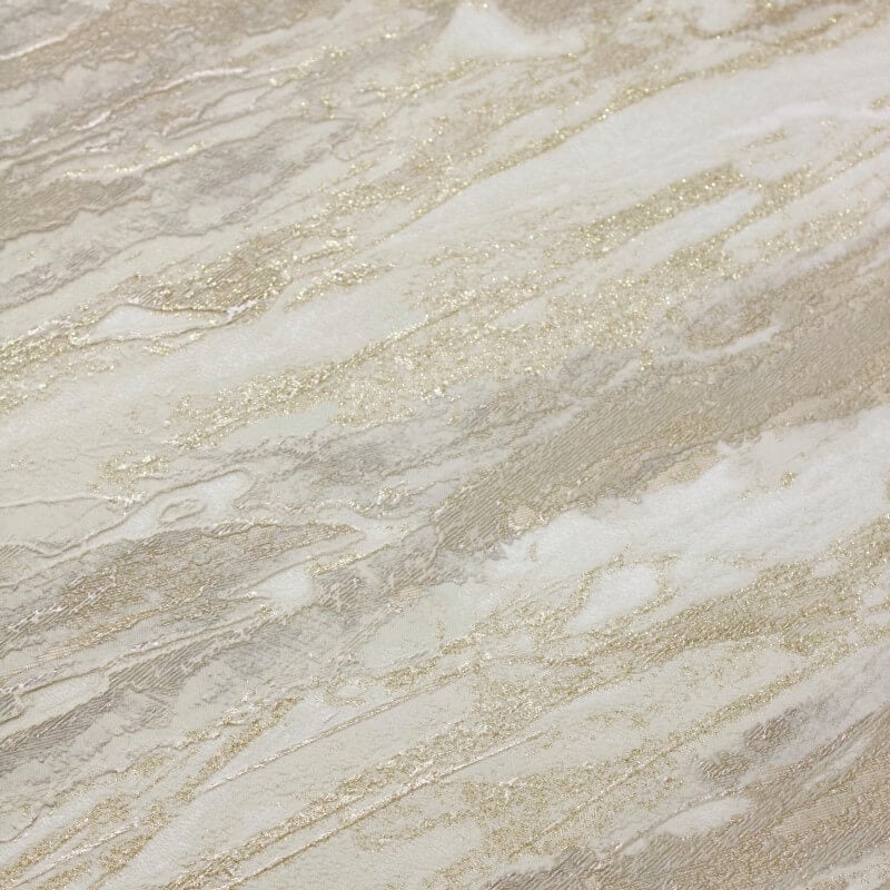 Venezia Marble Metallic Wallpaper - Beige - Muriva - M66317 - Premier Wallcovering