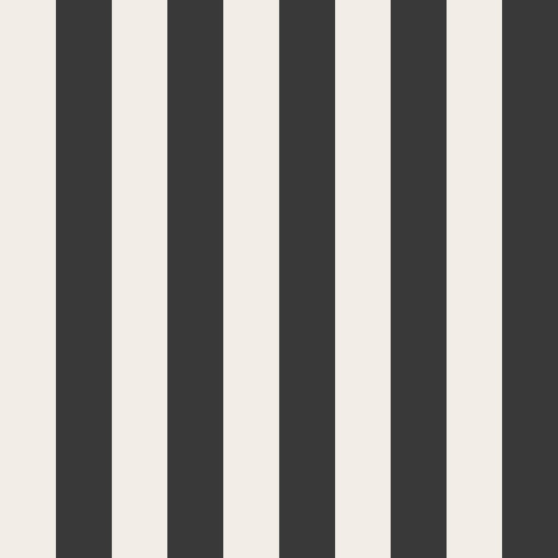 Ventnor Stripes Wallpaper - Charcoal - Summer Gray - Premier Wallcovering
