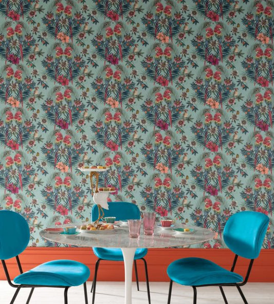 Ventura Wallpaper - Parchment - Matthew Williamson - W7494-02 - Premier Wallcovering