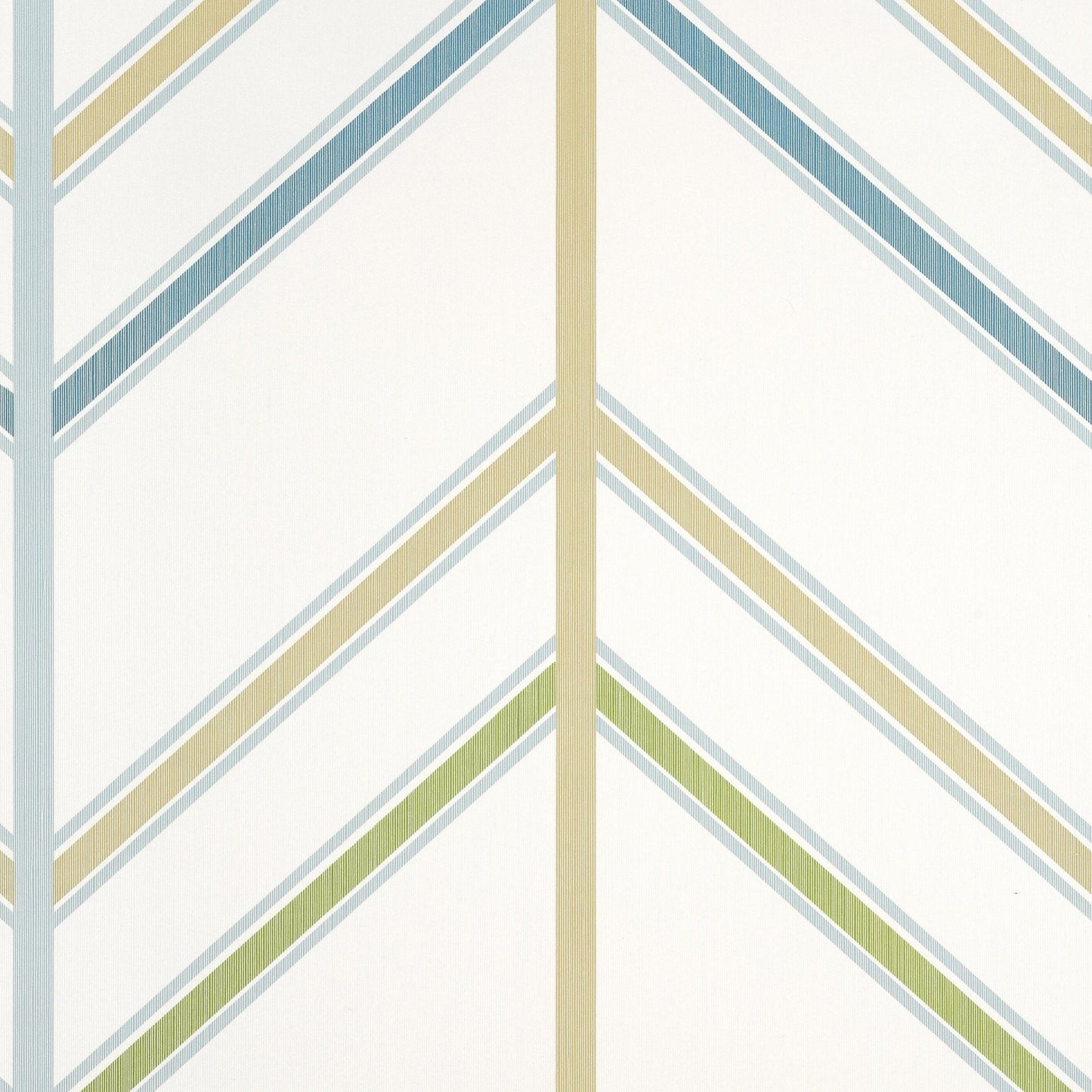 Ventura Wallpaper - Beige & Spa Blue - Thibaut - T14357 - Premier Wallcovering
