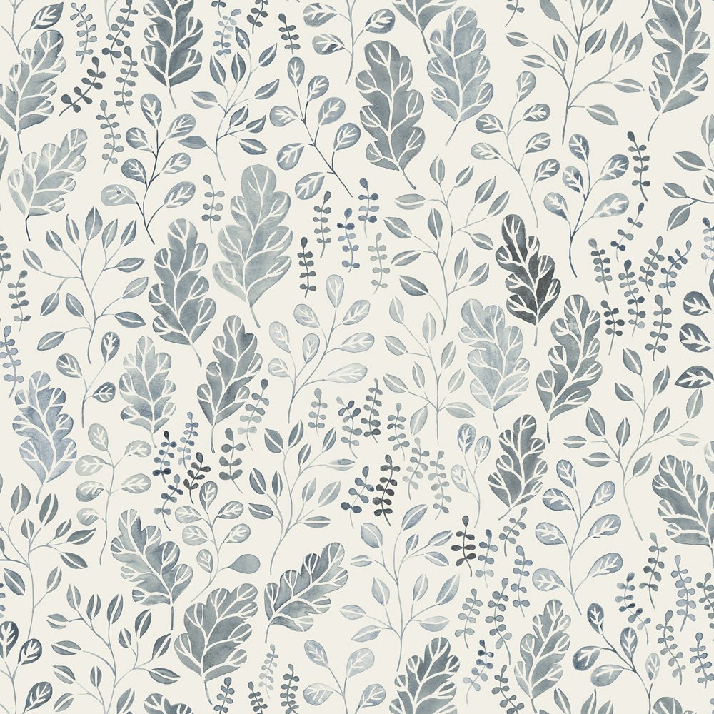 Vera Wallpaper - Blue - Midbec - 27013 - Premier Wallcovering