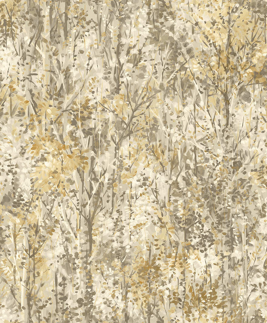 Verdant Wallpaper - Orange - Holden Décor - 36365 - Premier Wallcovering